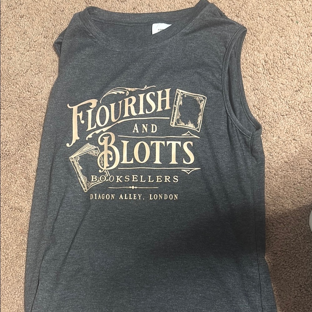 Gray Harry Potter Tank Top